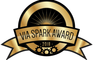 VIA Spark Award Logo